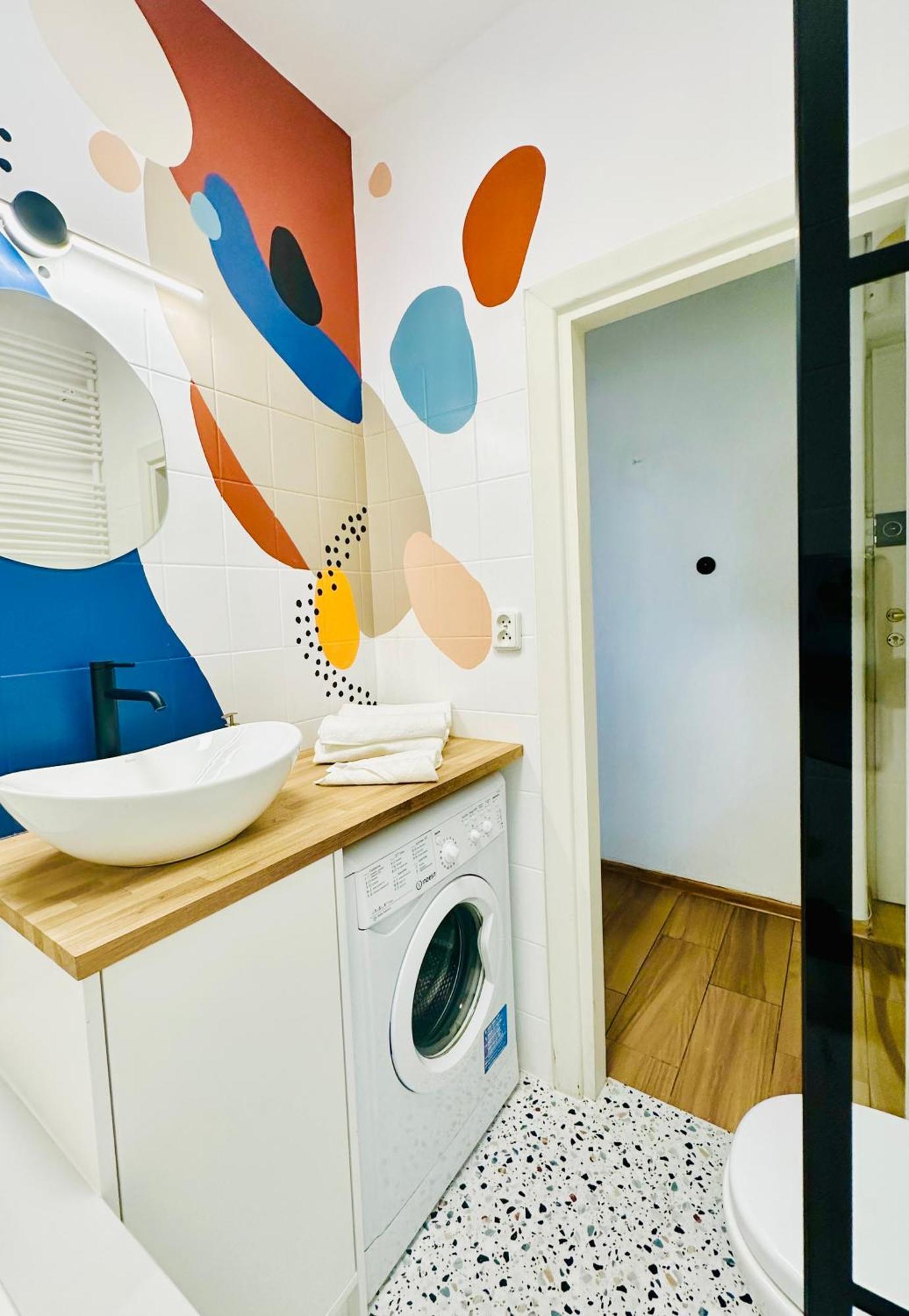 ורשה Westside Panorama Pgn Stadium Apartment מראה חיצוני תמונה